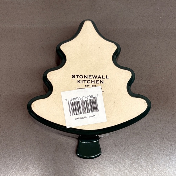 Stonewall Kitchen Ceramic Christmas Tree Dish - Picture 2 of 3